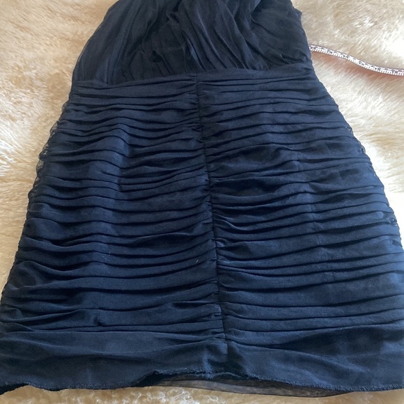 Armani Exchange black one shoulder dress size 6 - Picture 10 of 10